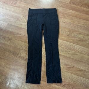 Athleta Black Flared Yoga Pants